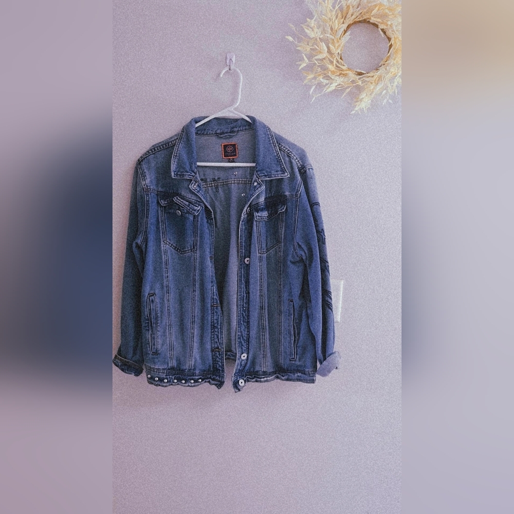 Boom Boom Jeans Blue Jean Jacket Classic Style